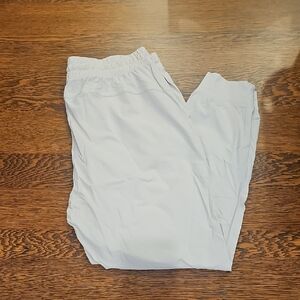 Old Navy Women's Cream/White Track Joggers NWOT